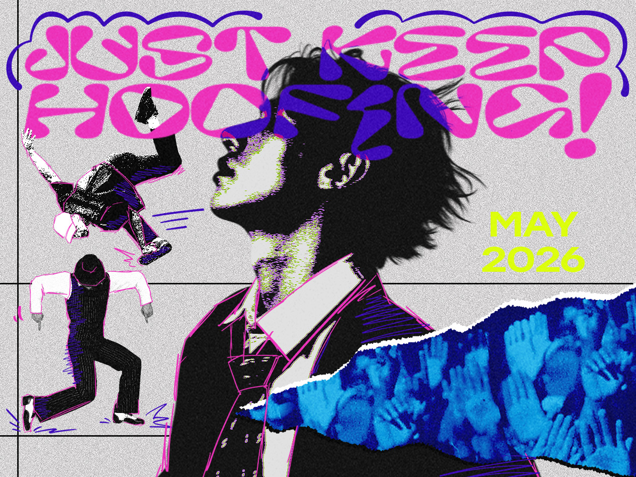 Just Keep Hopping May 2026 promotional poster